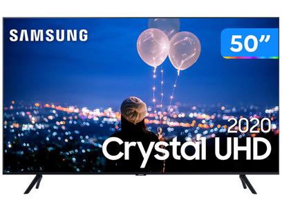 Smart TV Crystal UHD 4K LED 50” Samsung - UN50TU8000GXZD Wi-Fi