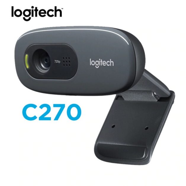 Webcam logitech original c270/c270i/c310/oem hd