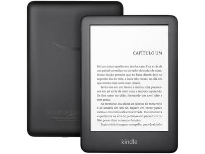 Kindle 10ª Geração Tela 6” 8GB Wi-Fi Luz Embutida - Preto Preto