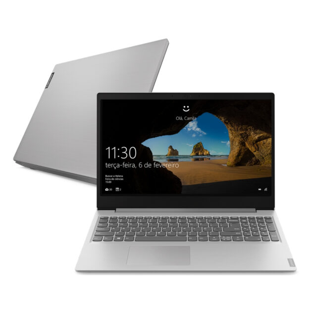 Notebook Lenovo Ideapad S145 R5 12GB 1TB W10 15.6" Prata