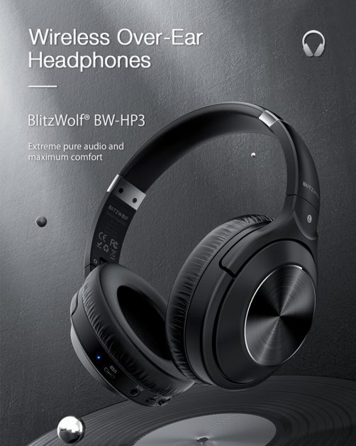 BlitzWolf BW-HP3 Bluetooth 5.0 Headphones