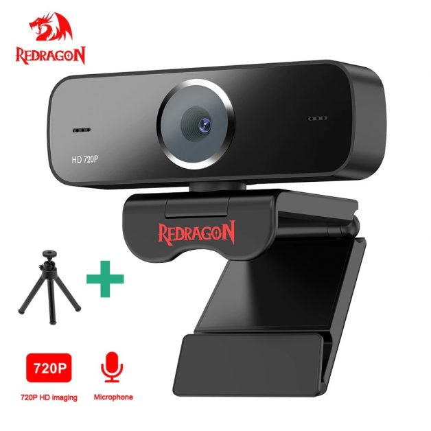 Webcam Redragon GW600 HD com Microfone embutido