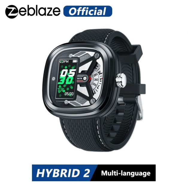 Smartwatch Zeblaze Hybrid 2 com Frequência Cardíaca IPS Display