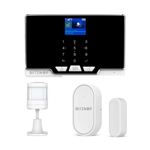BlitzWolf BW-IS6 Tuya 433Mhz Smart Home Host with Sensors