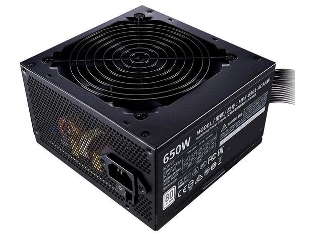 Fonte para PC 650W ATX Cooler Master