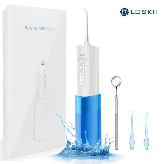 LOSKII LK-WF1  Irrigador Oral portátil  IPX7 À Prova D 'Água