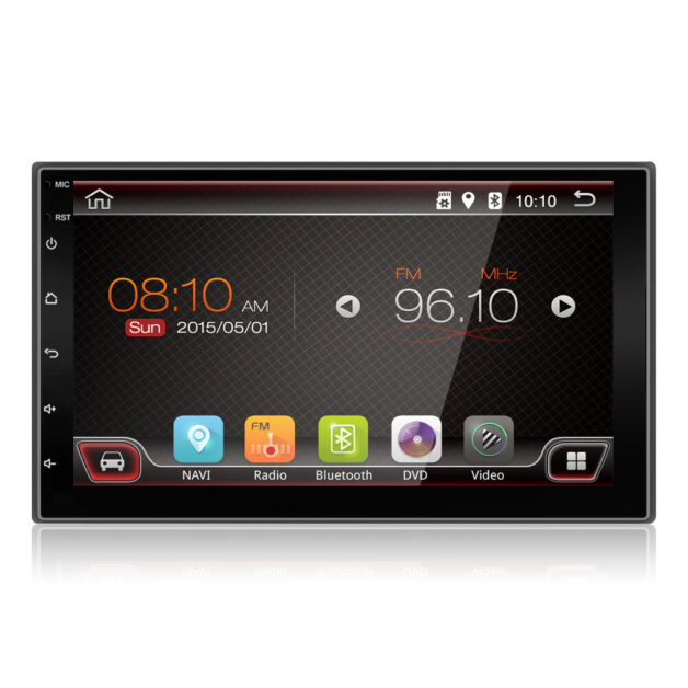 Som automotivo Radio 2 + 32G Touch Screen Android 10.0 4G WIFI Bluetooth - Yuehoo