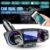 ACCNIC LED Hands Free Wireless Bluetooth FM Transmitter